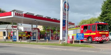 Wiltshire service station closed as fire crews respond to ‘smell of smoke’