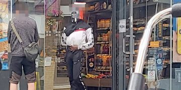 Man with bag on head arrested after ‘causing disorder’ in Swindon town centre