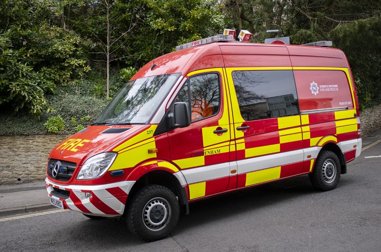Main road in North Wiltshire closed as firefighters rescue horse from ditch