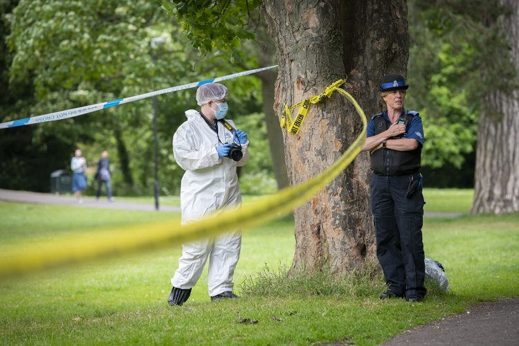 Large section of Chippenham park cordoned off after serious assault