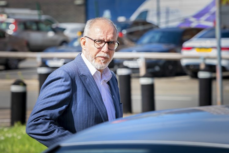 Tech executive ‘accidentally’ slapped wife and smashed through door at house party