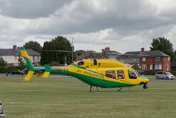 Wiltshire Air Ambulance called to Swindon after ‘schoolboy collapses’ in house