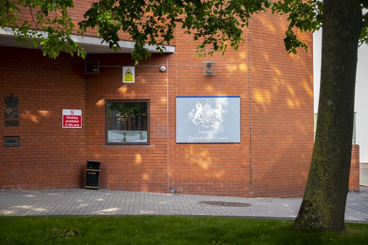 Swindon man in court accused of causing two police officers serious injuries