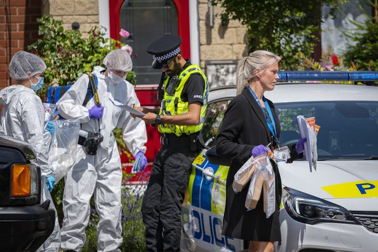 GALLERY: Photos from scene of Swindon murder probe as woman, 40s, found dead
