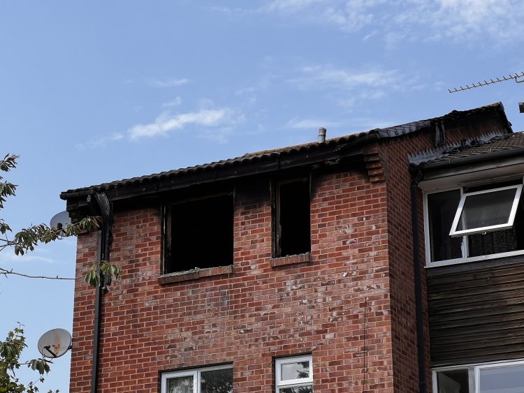 Man arrested on suspicion of starting Swindon flat blaze ‘with intent to endanger life’