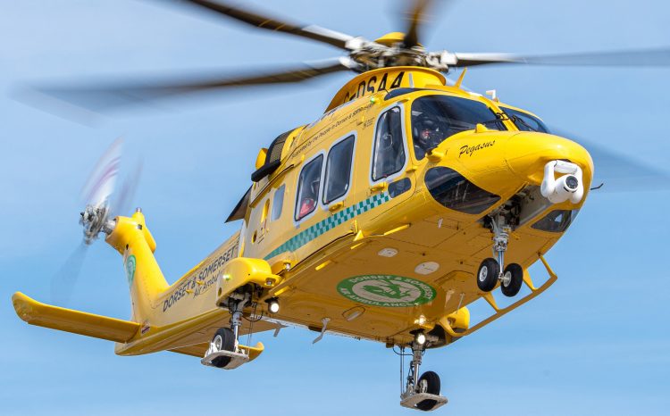 Elderly man airlifted to hospital after being struck by van in Salisbury city centre