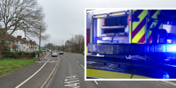 Two arrested after man ‘walking to work’ killed by car on pavement in Bristol