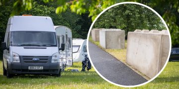 Locals criticise ‘really pointless’ effort to prevent travellers returning to Chippenham park