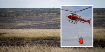 2,000 acres of Salisbury Plain destroyed by wildfires – but the flames are now out