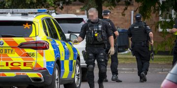Man arrested after armed police swarm Chippenham street and raid flat