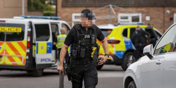 Man arrested after armed police swarm Chippenham street and raid flat