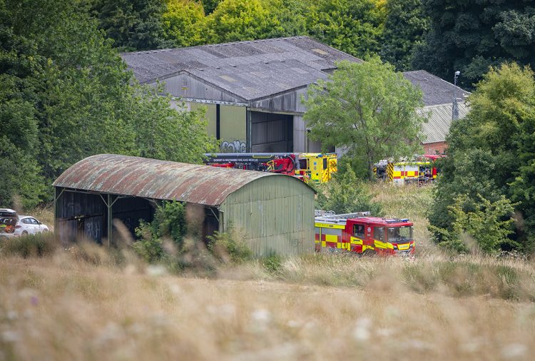 Engineer ‘severs arm’ while working at top of telecoms tower in rural Wiltshire