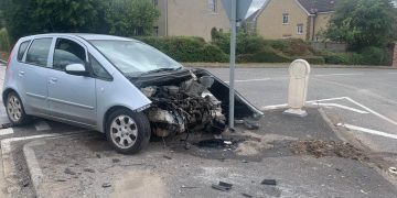 Suspected drink driver, 39, arrested at A3102 crash in Royal Wootton Bassett