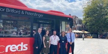 Wiltshire Council celebrates partnership with local bus operators during Catch the Bus Month