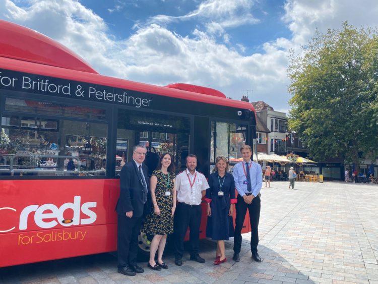 Wiltshire Council celebrates partnership with local bus operators during Catch the Bus Month