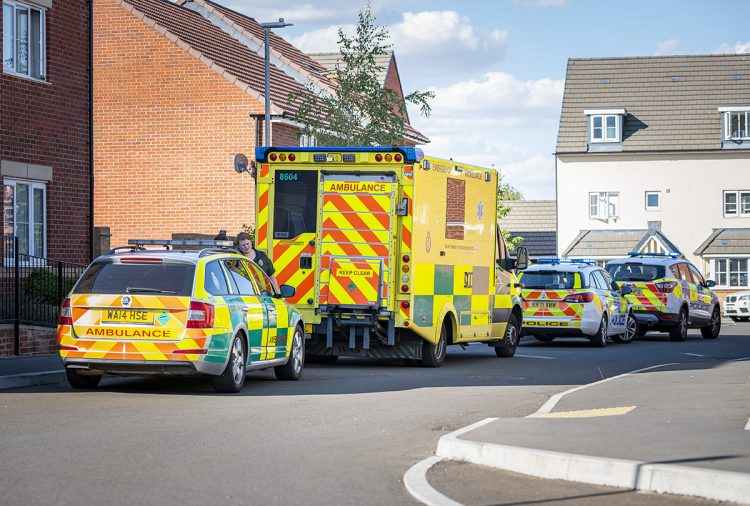 Air ambulance lands in Swindon school field to attend nearby medical incident