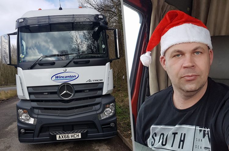 Lorry driver crashed on M4 near Swindon after falling asleep at the wheel