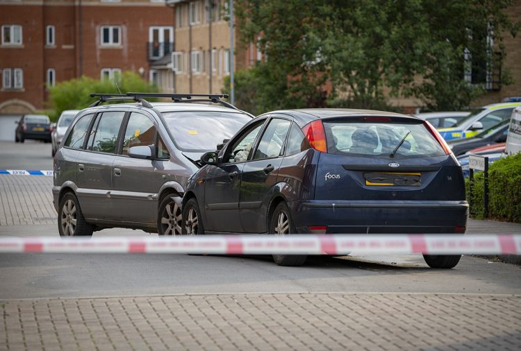 Driver pronounced dead after head-on crash on housing estate in Swindon