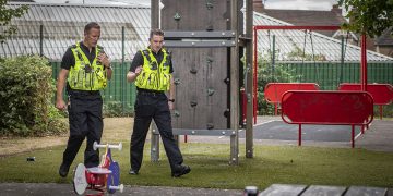 Males spotted with axe in Chippenham park as police search area for weapons