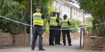 Police guard crime scene as man taken to hospital after Swindon ‘assault’