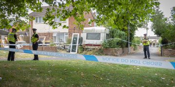 Police guard crime scene as man taken to hospital after Swindon ‘assault’