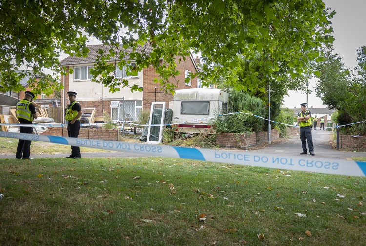 Police guard crime scene as man taken to hospital after Swindon ‘assault’