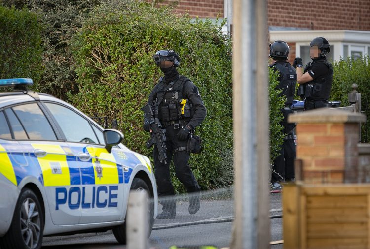 Trowbridge siege continues with huge police and ambulance service presence