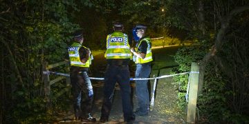 Trowbridge country park cordoned off as police continue to probe ‘armed robbery’
