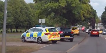 Police confirm body was discovered in field alongside busy main road in Swindon