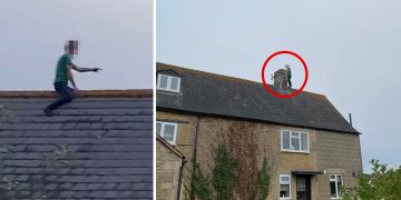 Police update after man falls from roof in Melksham and sparks air ambulance tasking
