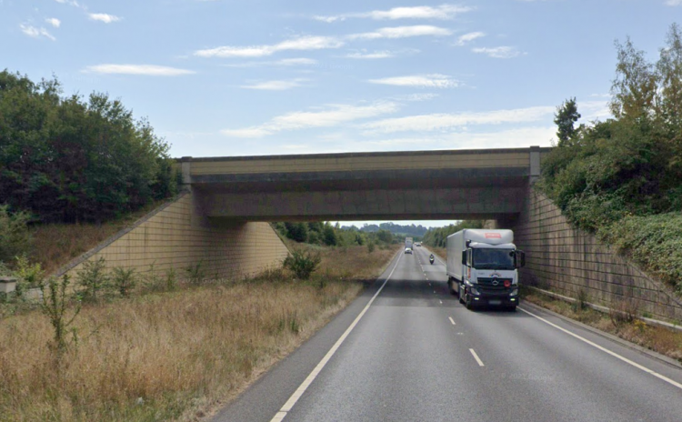 Elderly couple left shaken after ‘object launched off aqueduct’ lands on car