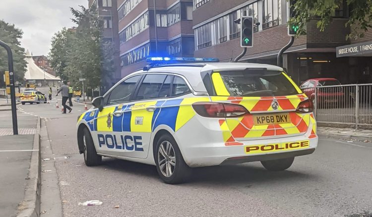 Person in distress on car park prompts road closure in Swindon town centre