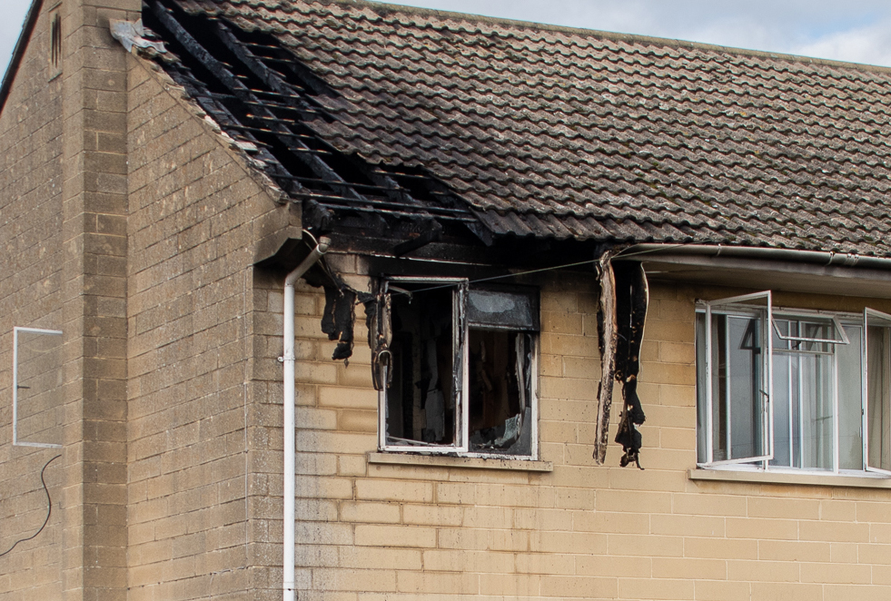 Casualty treated after five fire crews called to house fire in Bradford ...