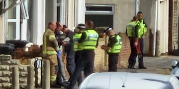 Police guard house after FOURTH cannabis factory discovered in Swindon this month
