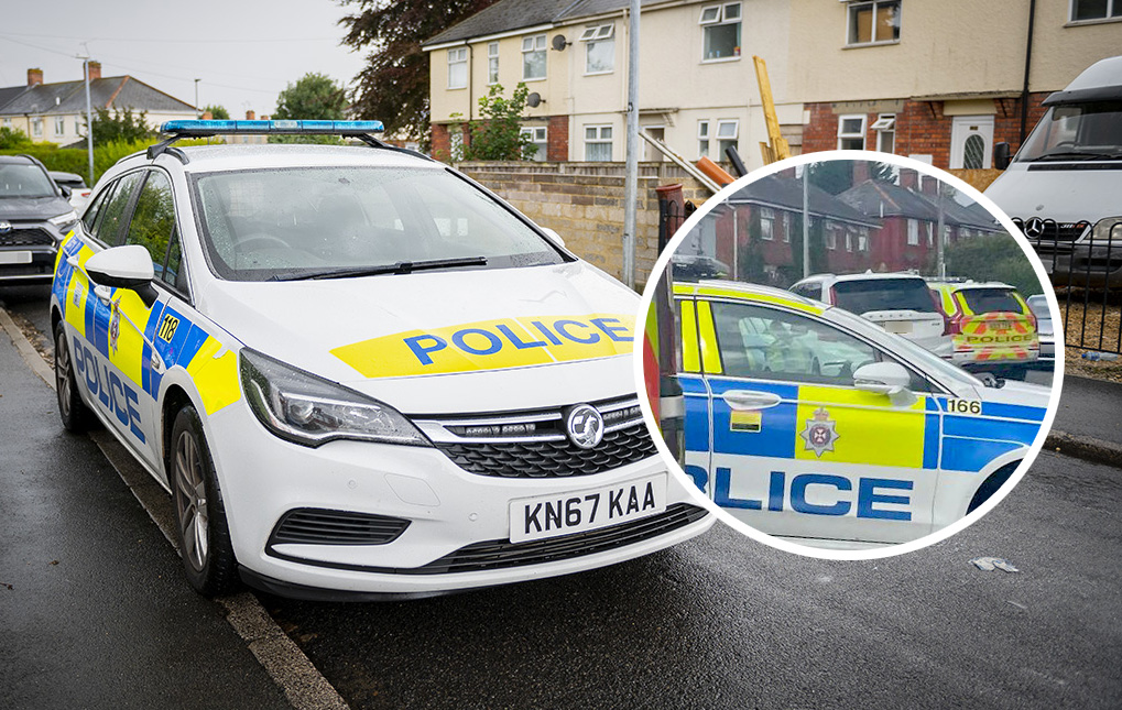 Man arrested at gunpoint by armed officers after 'making threats to ...