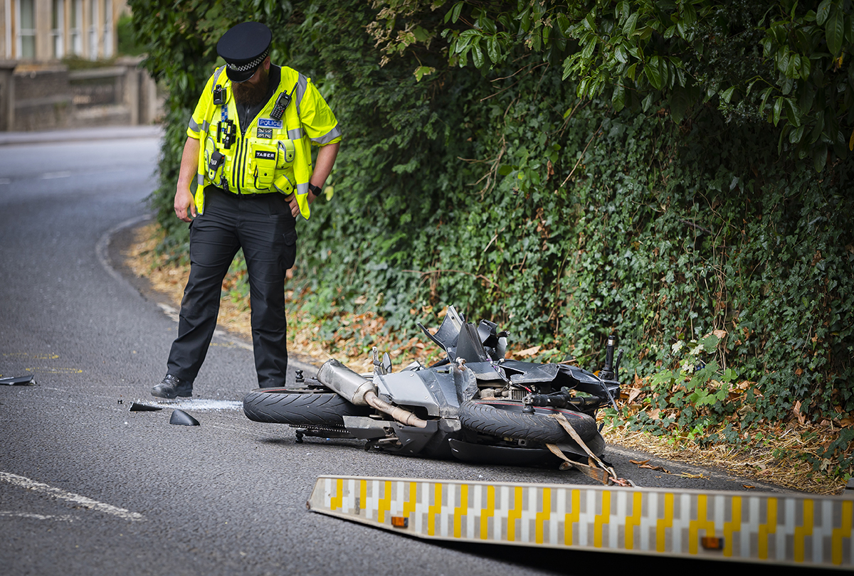 Motorcyclist sustains serious injuries in collision with car in Chippenham