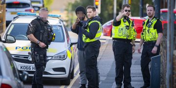 Man arrested after police officers race to assault in Swindon town centre