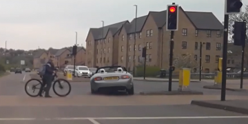 Swindon man sped through red light – narrowly missing child on bicycle