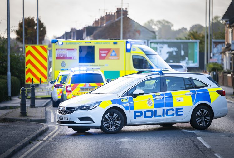 Man dies as paramedics and police rush to County Road medical emergency