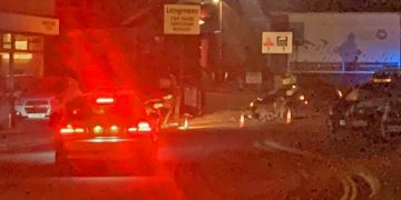 Occupants of car flee after crash with parked vehicle in central Trowbridge