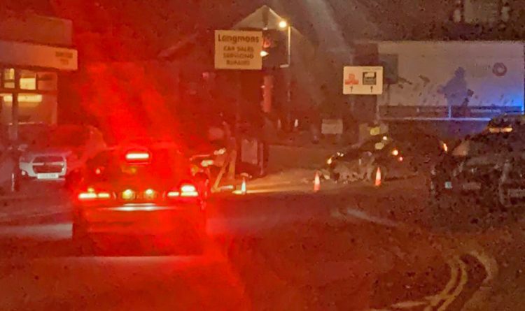 Occupants of car flee after crash with parked vehicle in central Trowbridge