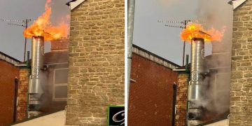 Firefighters called to battle blaze at Chinese takeaway in Swindon