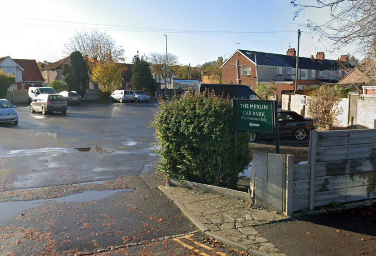 Two men arrested after car driven at people in Swindon pub car park
