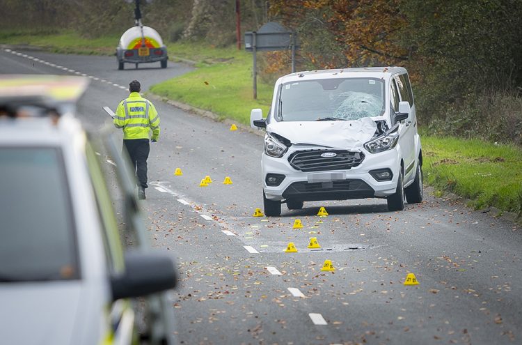 Pictures show Woodhenge crash scene where man, 30s, dies as driver arrested
