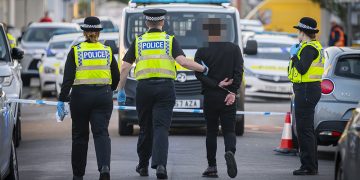 Three people stabbed after violent disorder breaks out in central Swindon