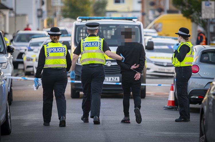 Three people stabbed after violent disorder breaks out in central Swindon