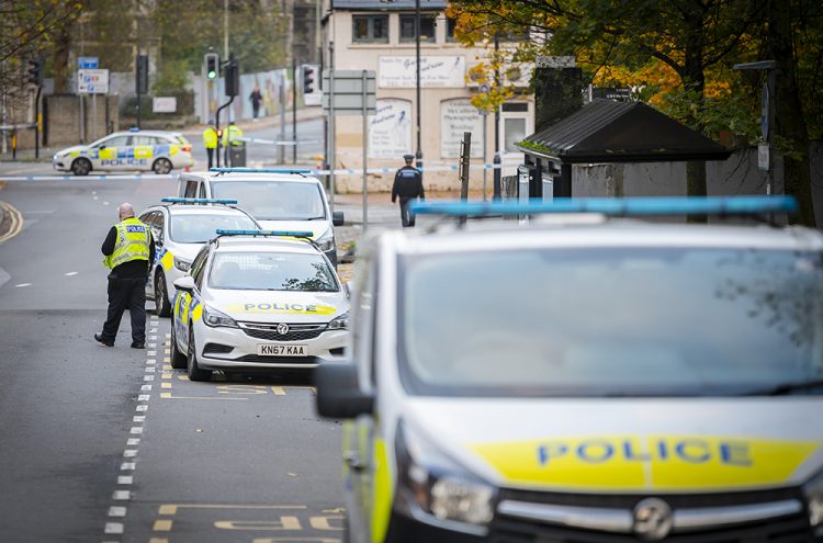 Crime scene after man found seriously injured near multi-storey car park