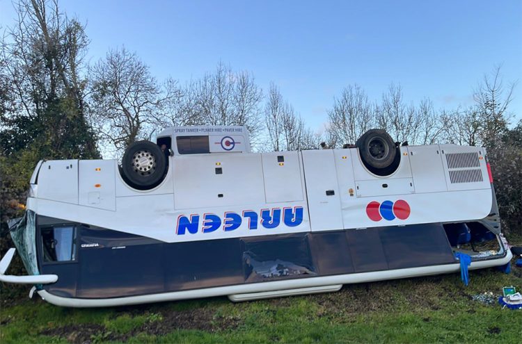 Police issue update on Frome coach crash that saw students rushed to hospital