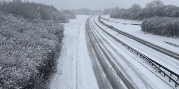 A417 closed near Cirencester due to ‘unprecedented amount of crashes’
