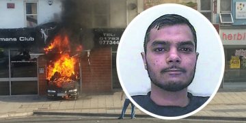Man, 36, jailed for torching Swindon strip club ten years ago strikes again